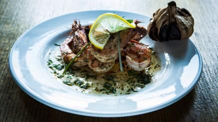 Gambas A L’ail Noir